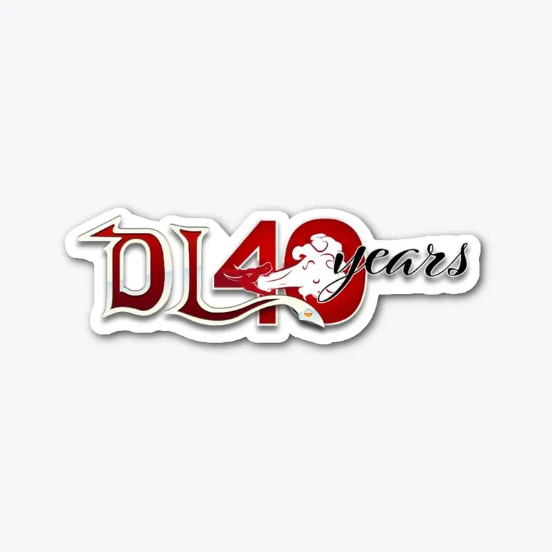 DL 40 Years Logo'd Merch