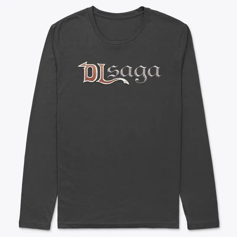 Horizontal DLSaga Logo'd Merch