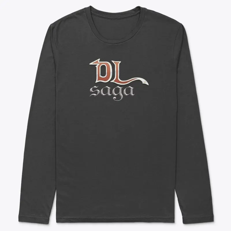 Stacked DLSaga Logo'd Merch