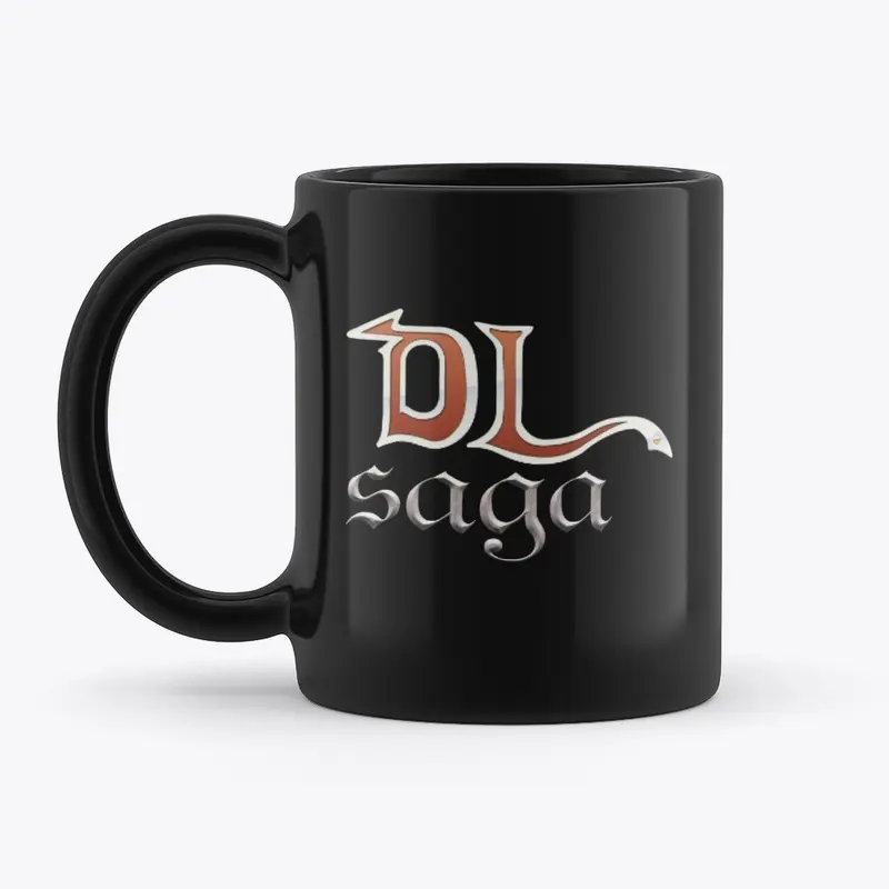 Stacked DLSaga Logo'd Merch